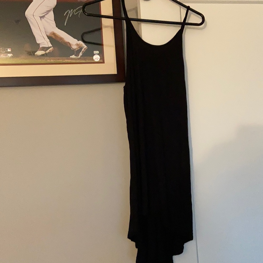 Casual black dress